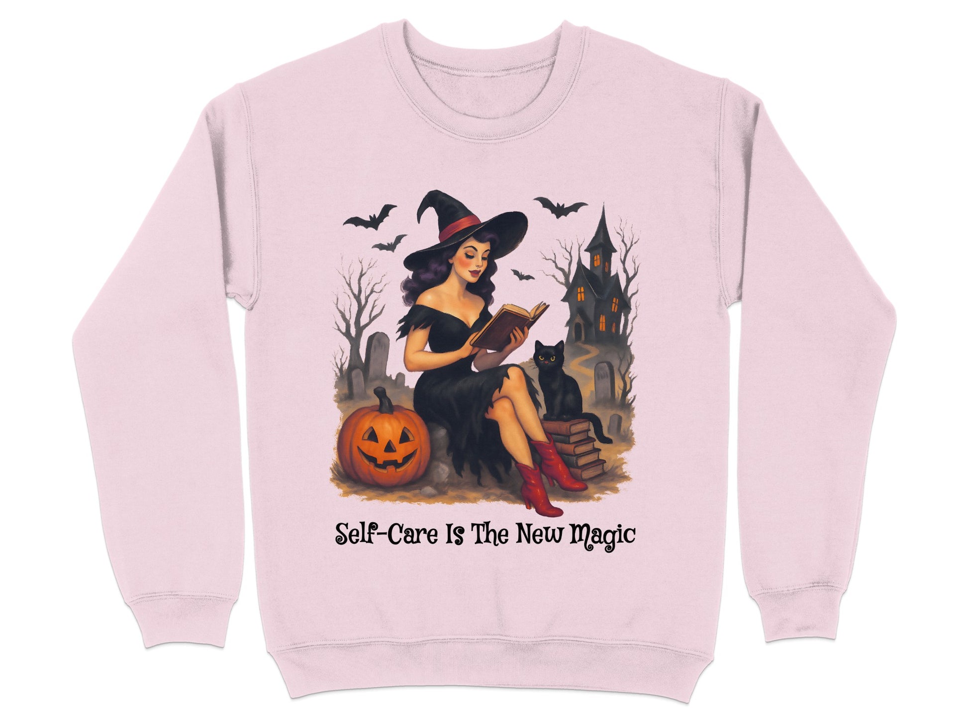 Self-Care Is The New Magic Halloween sweater product