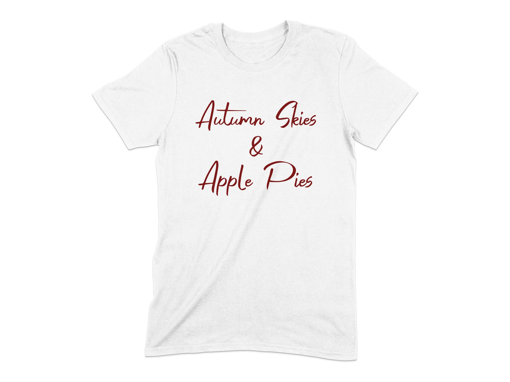 Autumn Skies and Apple Pies Graphic T-Shirt product type