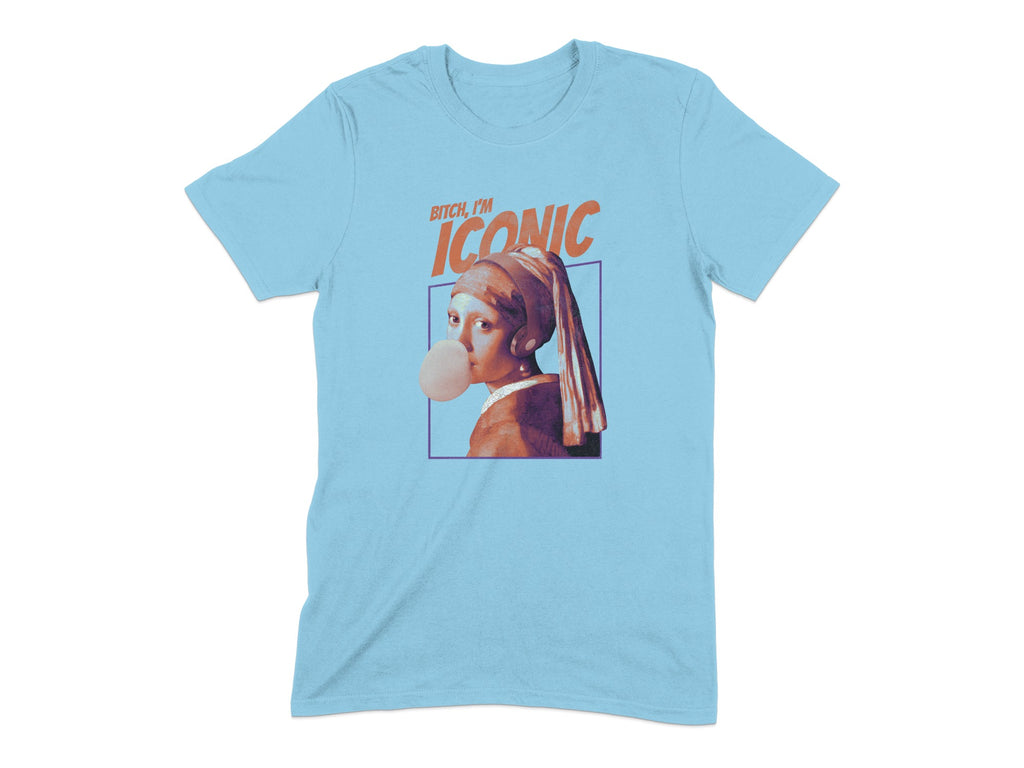 Bitch I'm Iconic Girl With a Pearl Earring style product