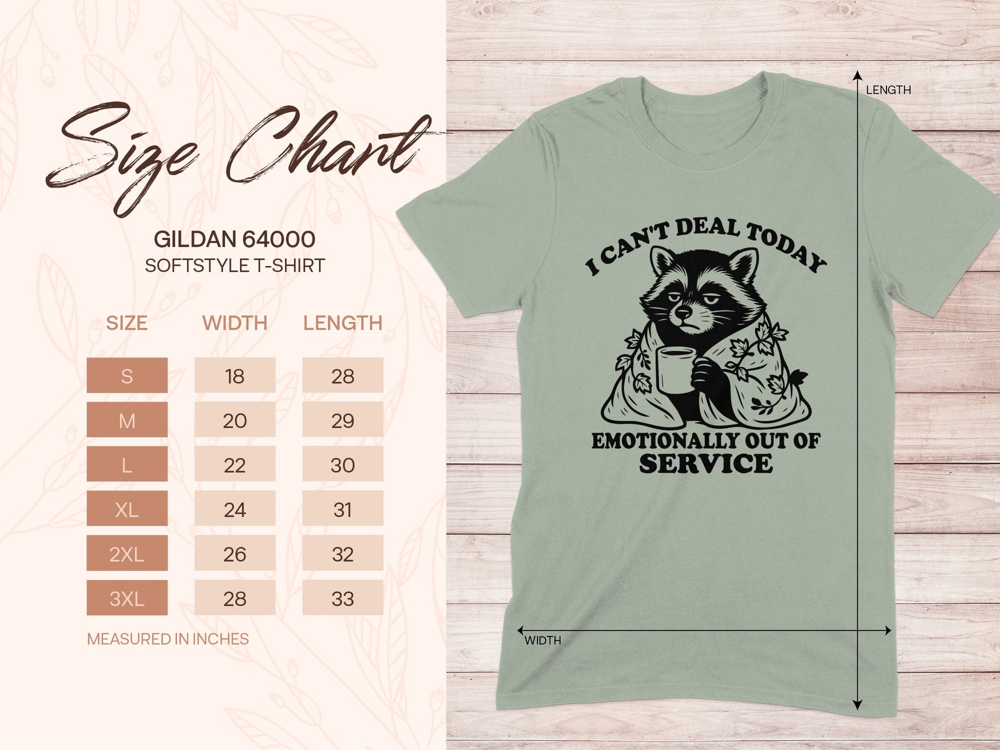 I Can't Deal Today Emotionally Out Of Service T-Shirt