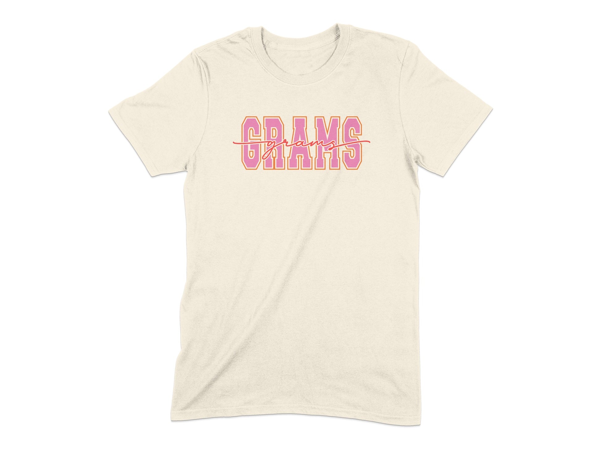 Grams Graphic Print Casual Fashion T-shirt product