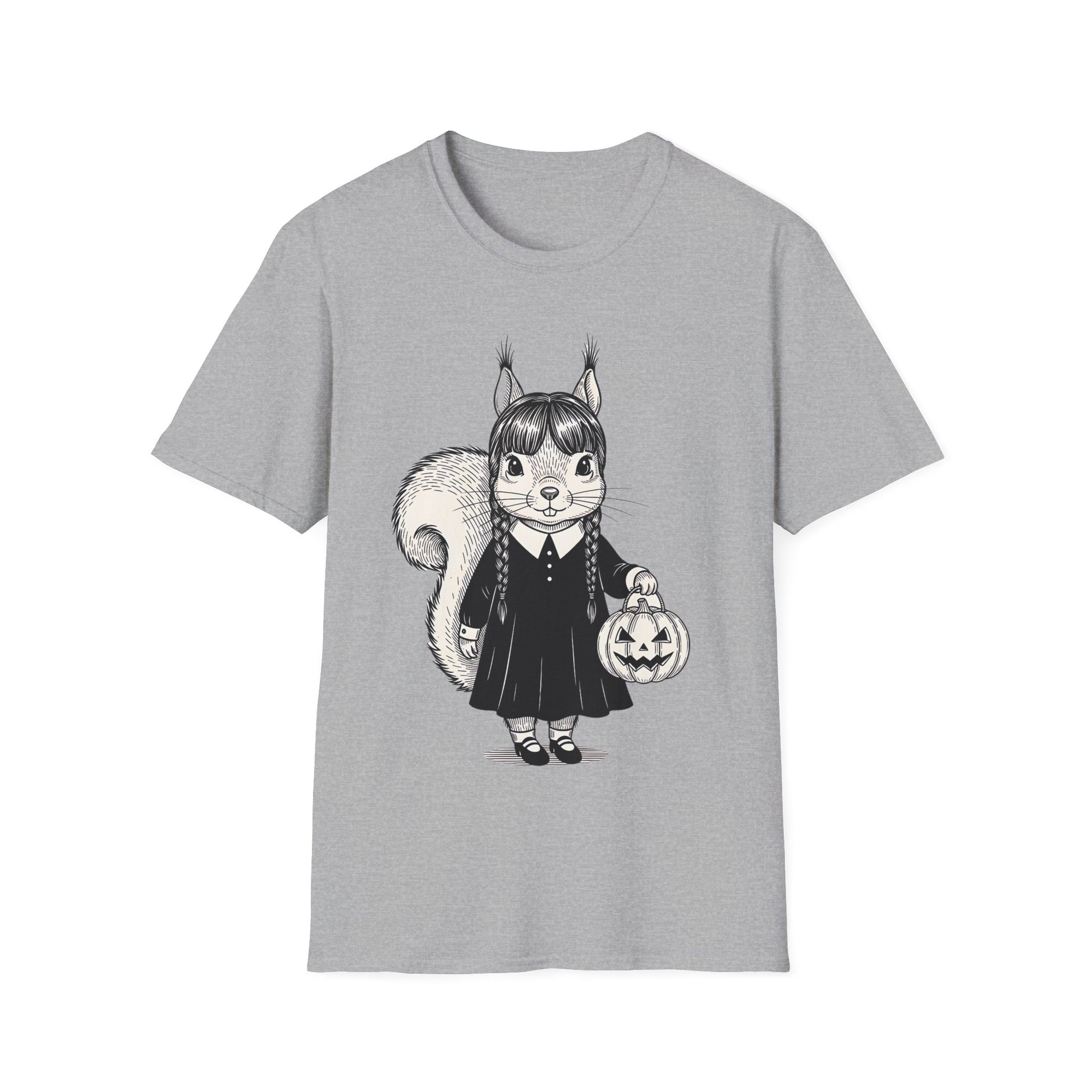 Funny Wednesday Squirrel Halloween Unisex T-Shirt