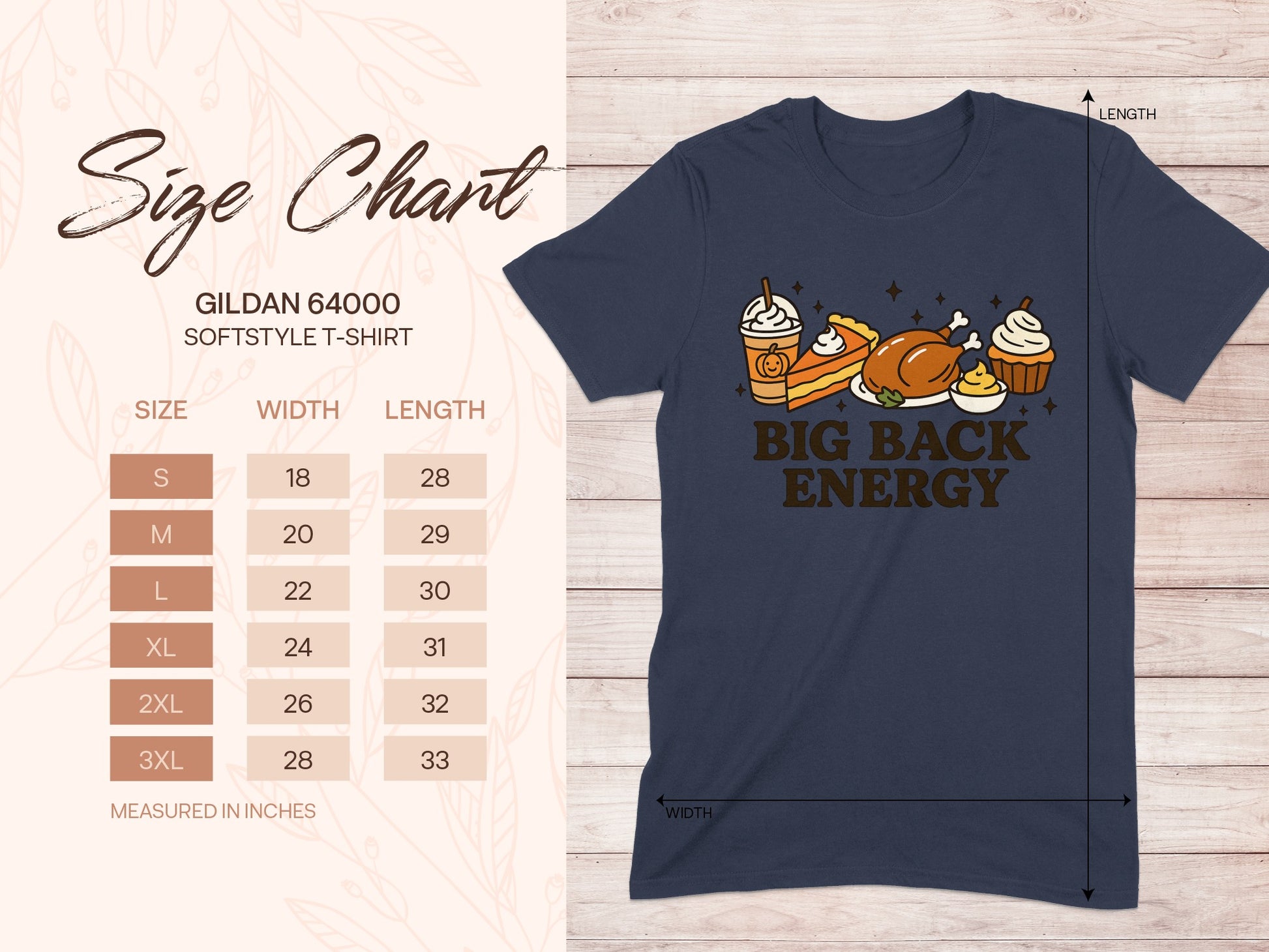 Big Back Energy Softstyle T-Shirt product type