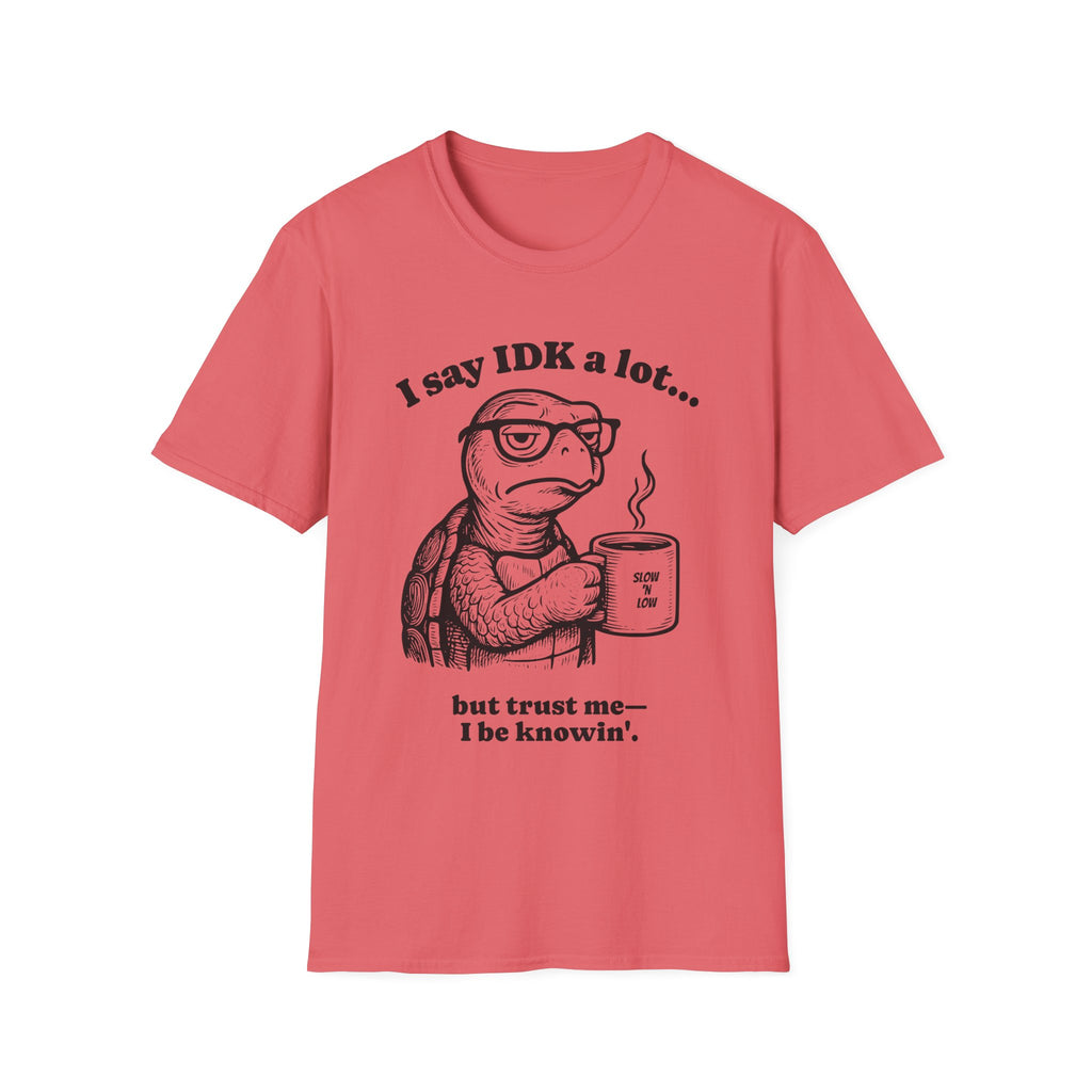Funny Turtle Quote T-Shirt, Unisex XS-5X