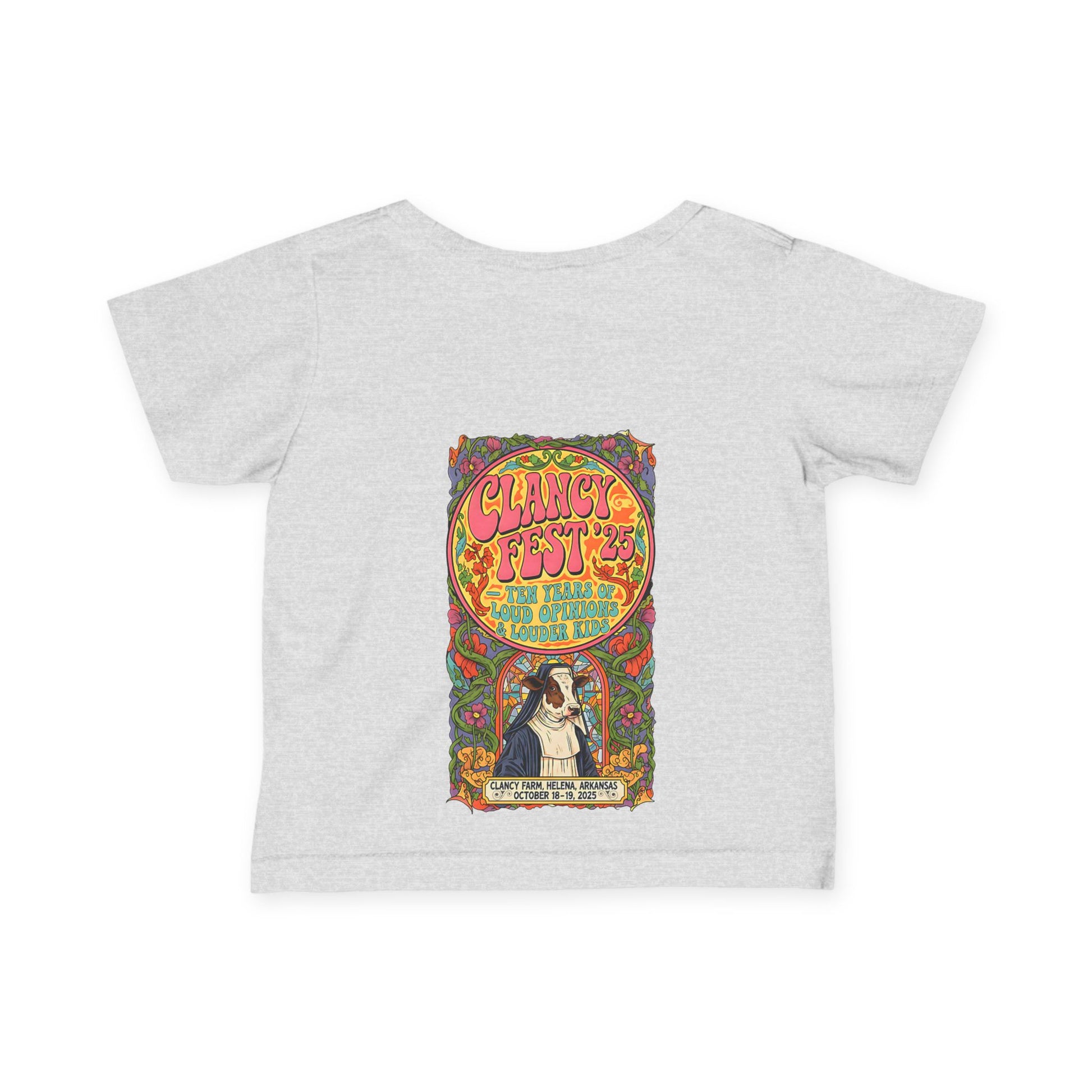 Custom ClancyFest 25 Infant Tee