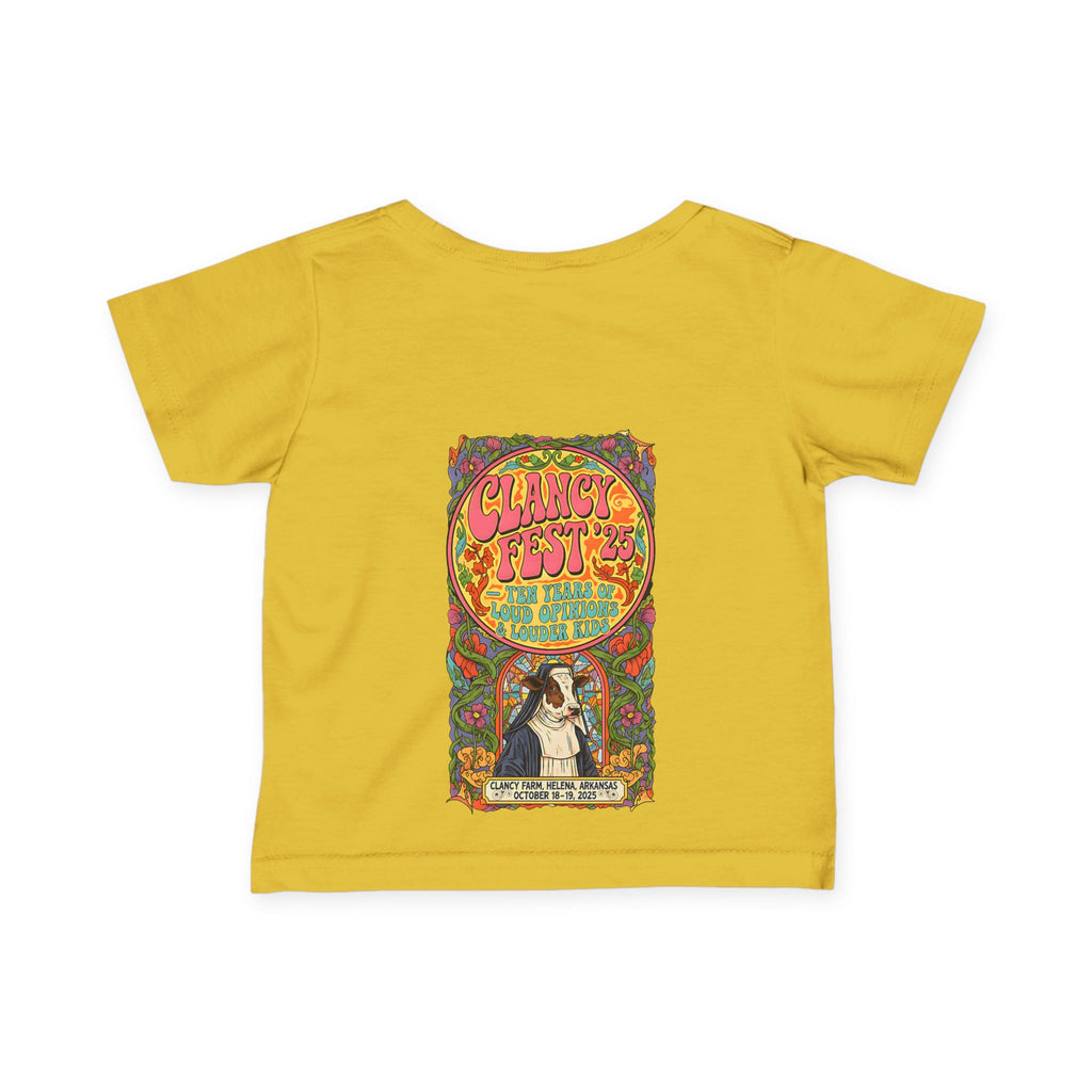 Custom ClancyFest 25 Infant Tee