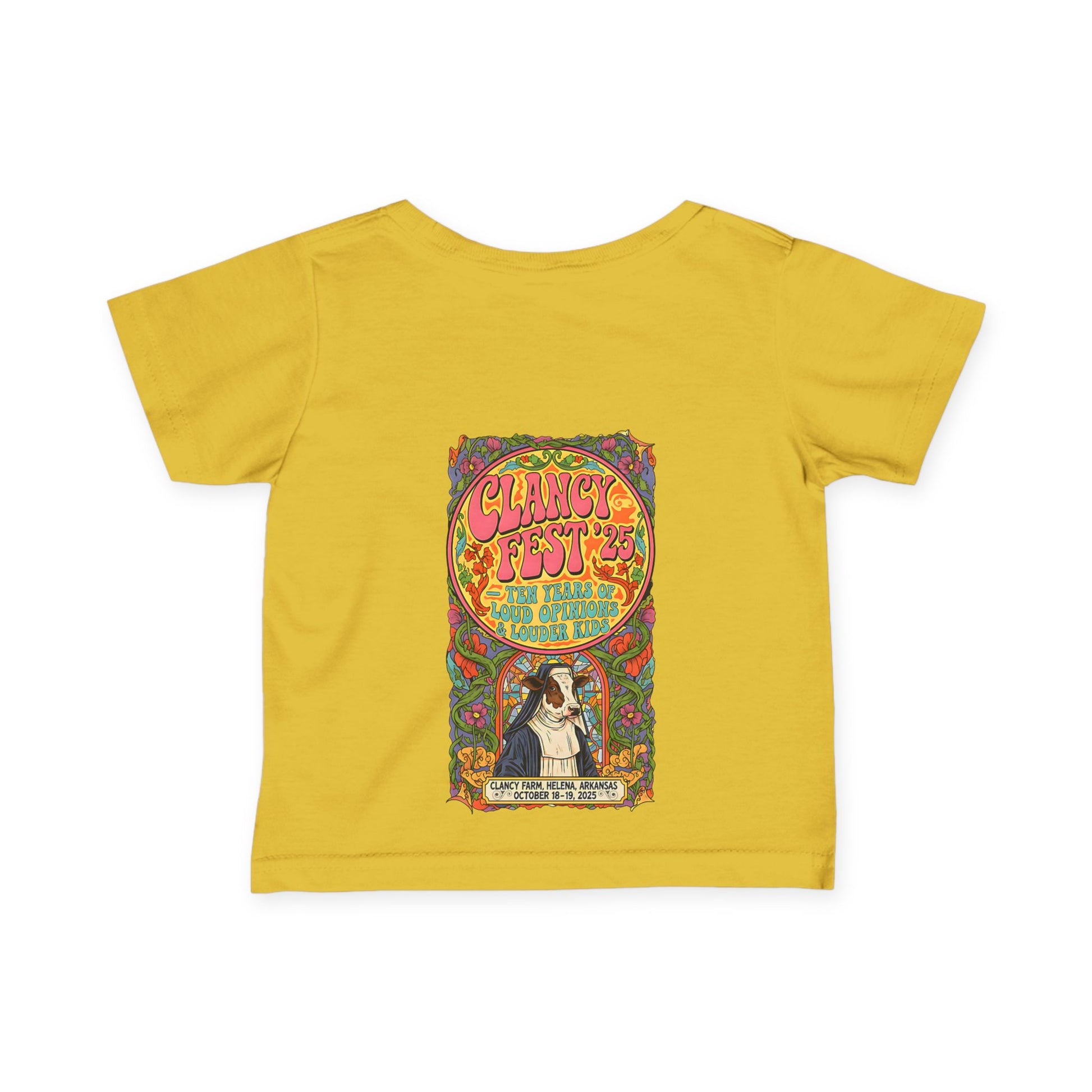 Custom ClancyFest 25 Infant Tee