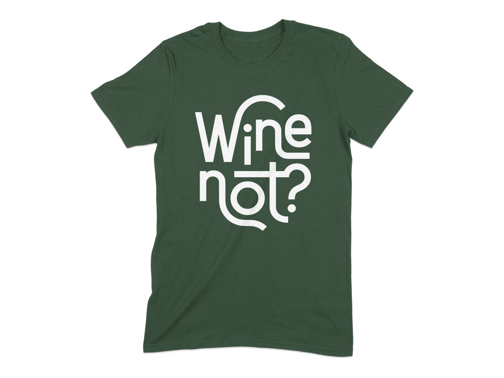 Wine Not Fun Graphic Printed T-shirt Casual Wear product type