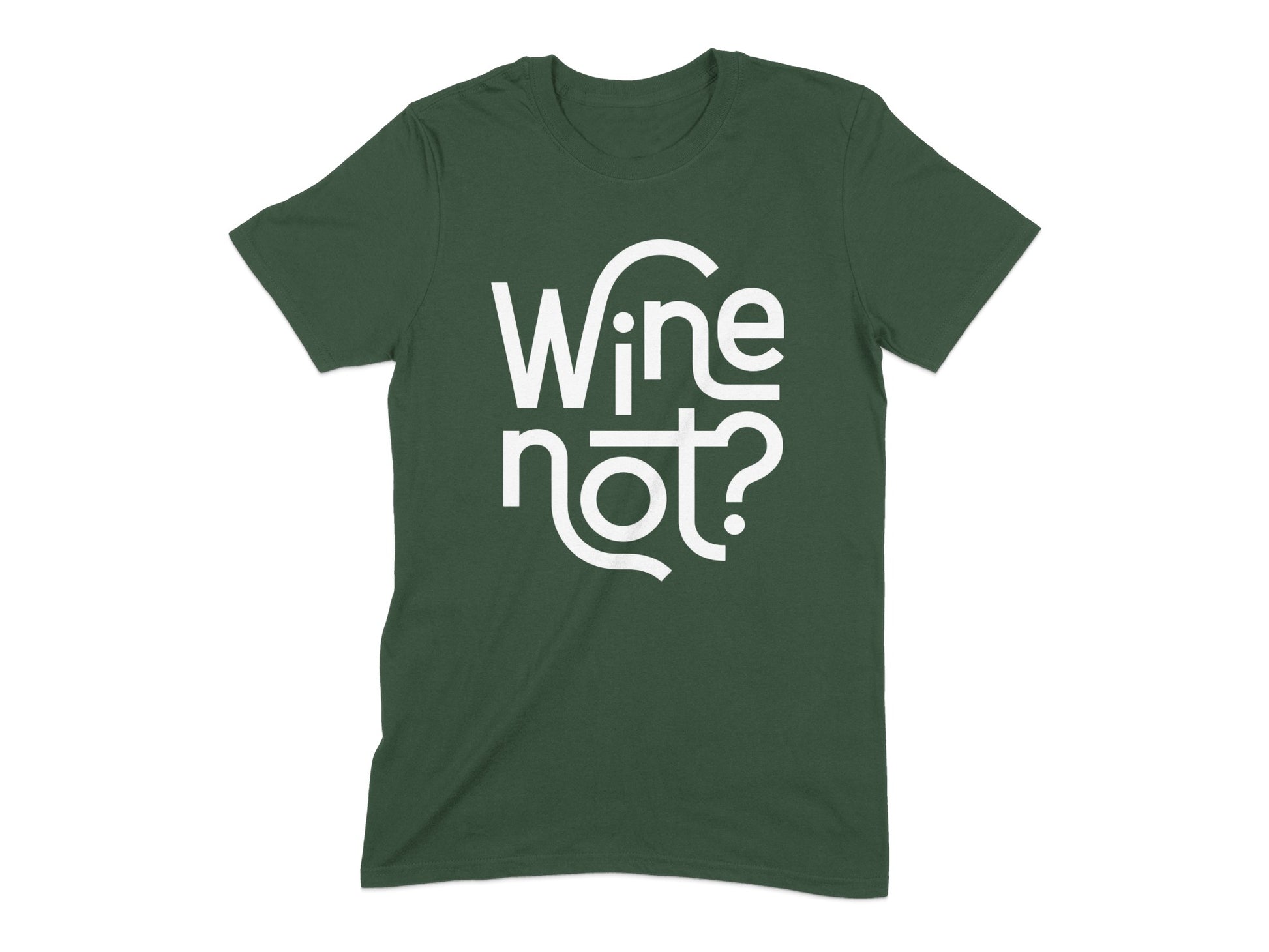 Wine Not Fun Graphic Printed T-shirt Casual Wear product type