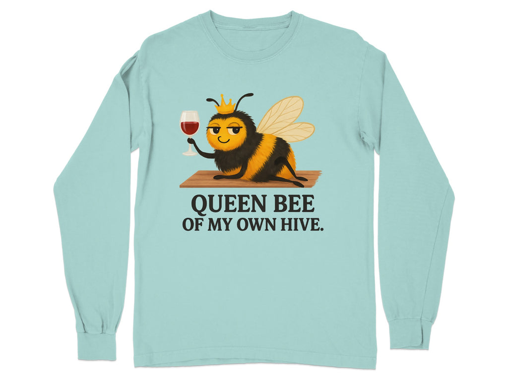 Queen Bee Of My Own Hive Graphic Long Sleeve product