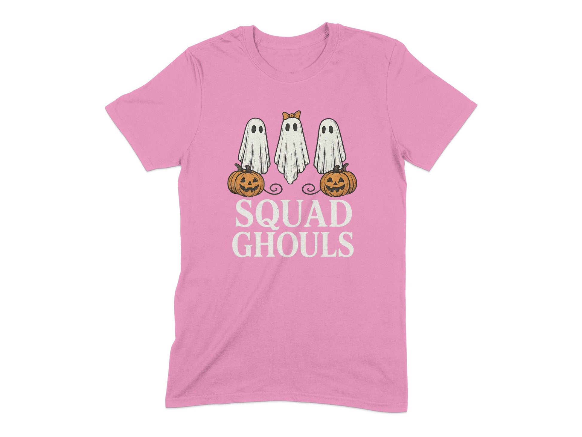 Squad Ghouls Pink Halloween Theme T-shirt product type