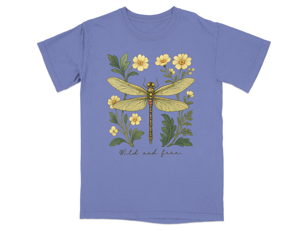 Wild and Free Dragonfly T-Shirt Artistic product