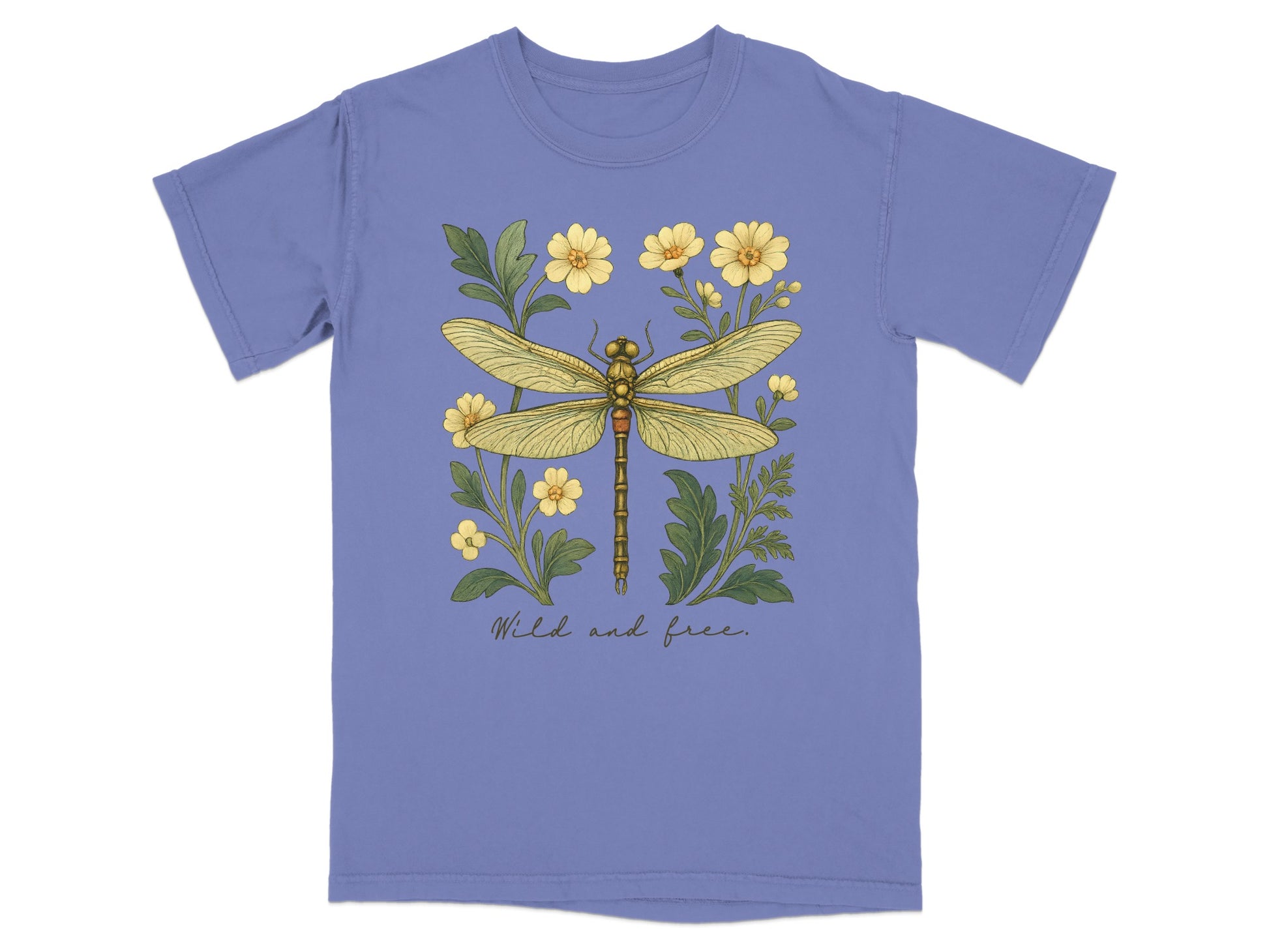 Wild and Free Dragonfly T-Shirt Artistic product