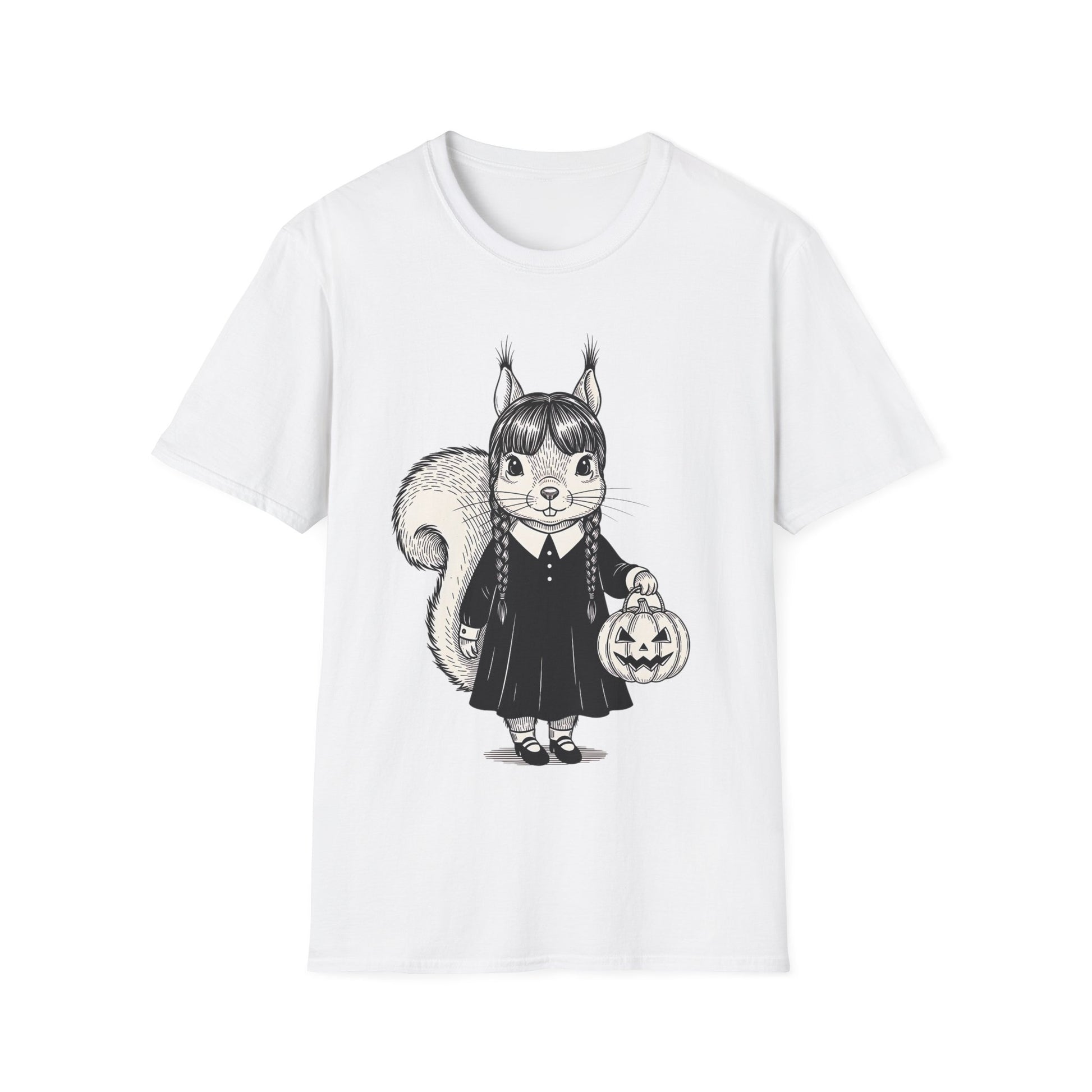 Funny Wednesday Squirrel Halloween Unisex T-Shirt