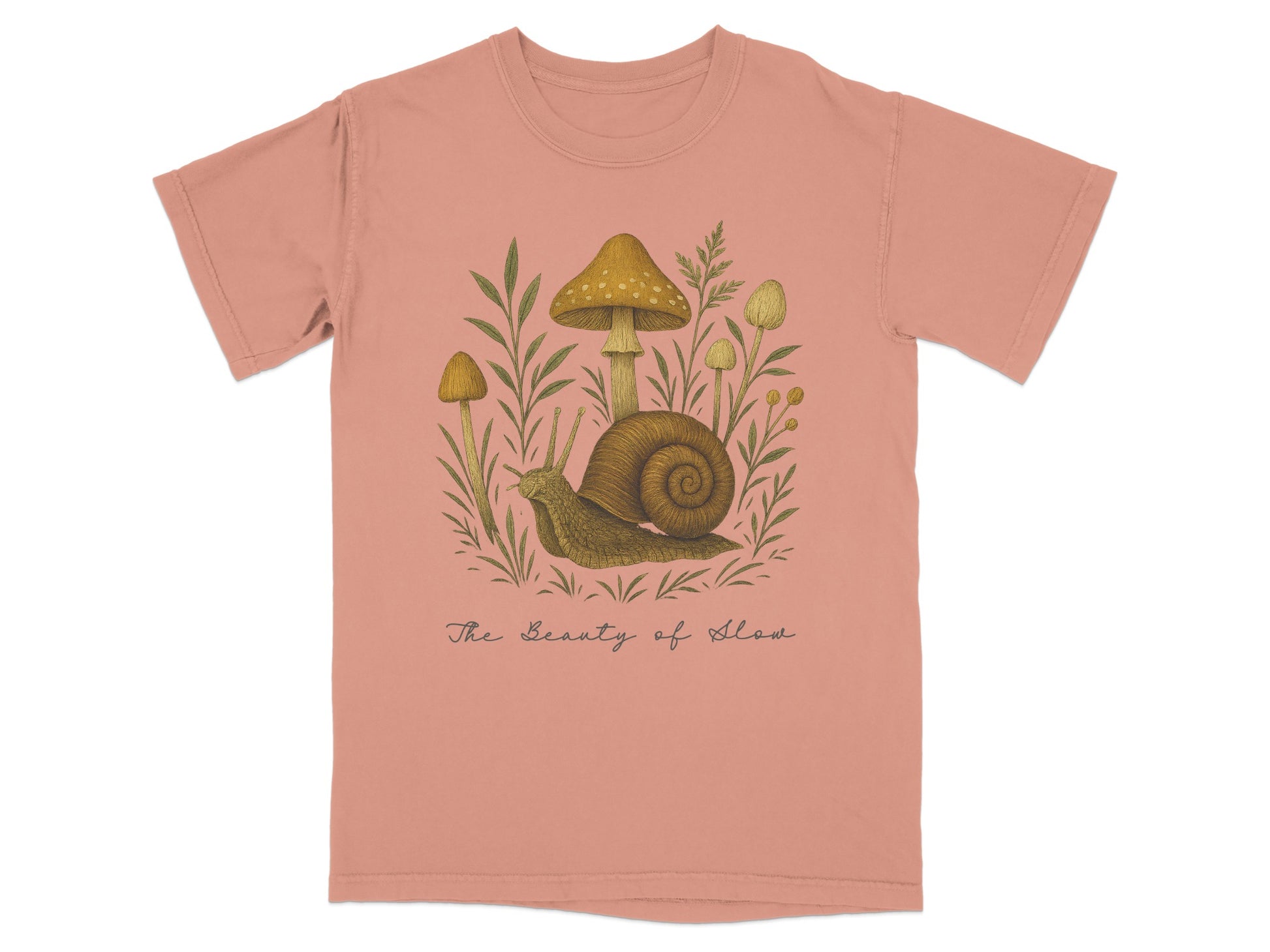 The Beauty of Ideas Snail and Mushroom Shirt product