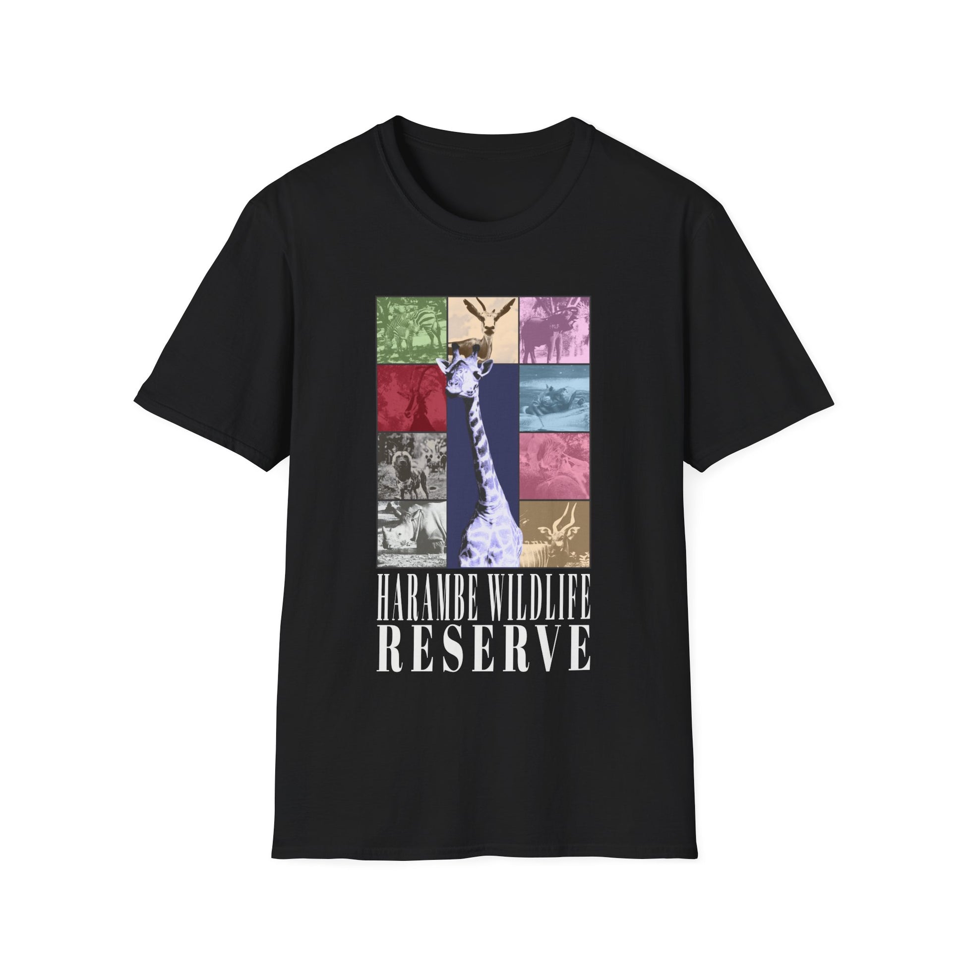 Animal Kingdom WDW Harambe Wildlife Reserve Swift Era Style Unisex Softstyle T-Shirt