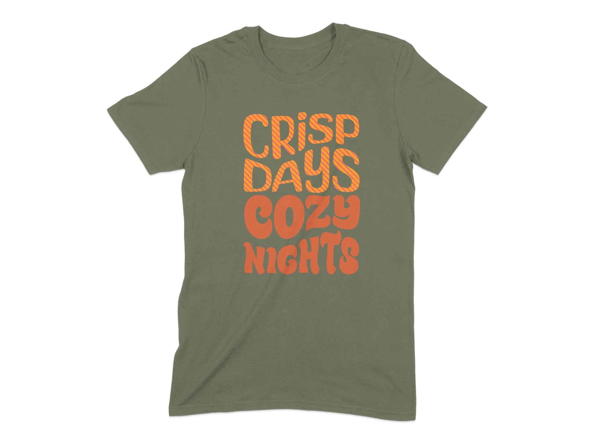 Crisp Days Cozy Nights Graphic T-Shirt product type