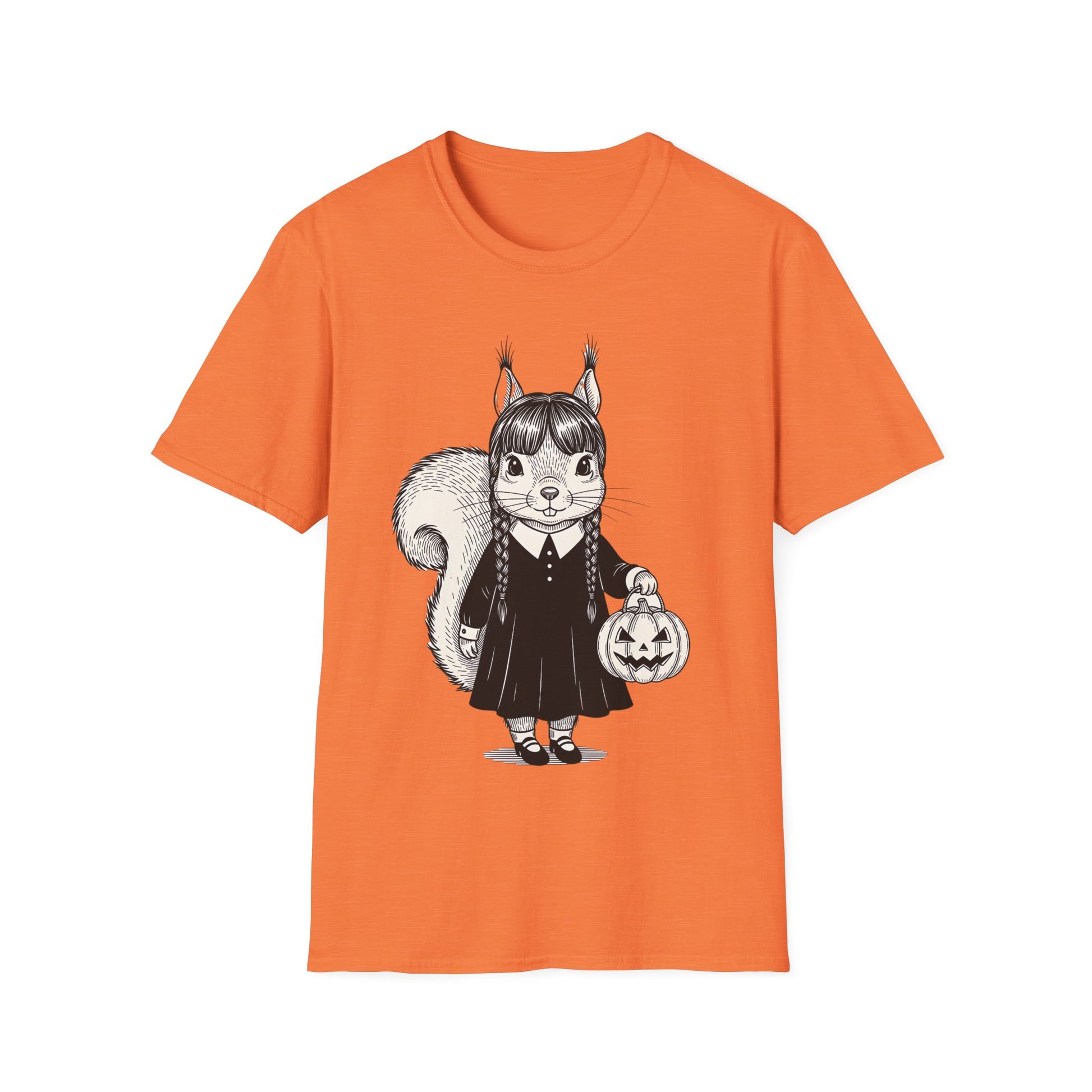 Funny Wednesday Squirrel Halloween Unisex T-Shirt