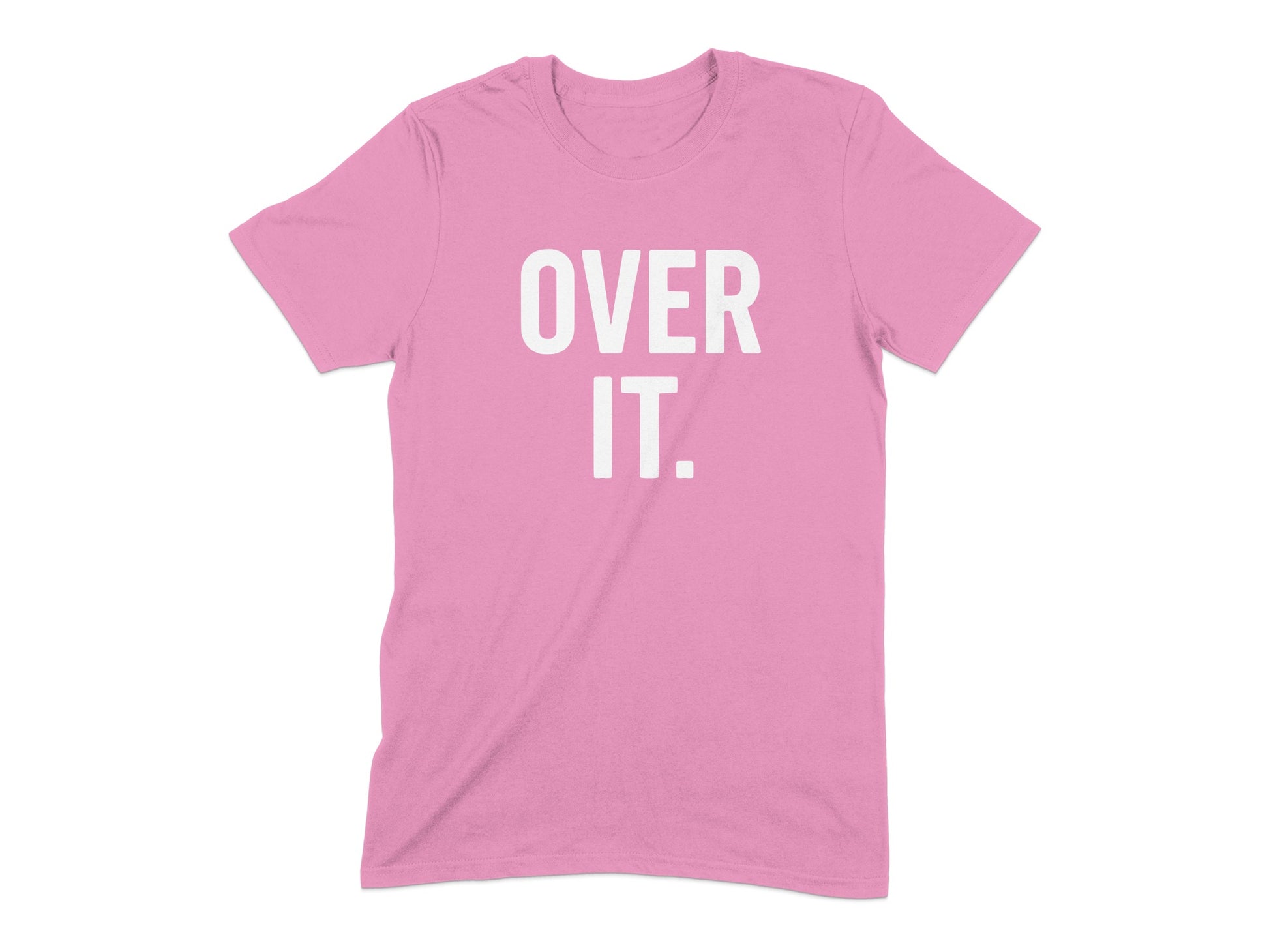 Over It Graphic Tee Stylish Casual Wear Product Type