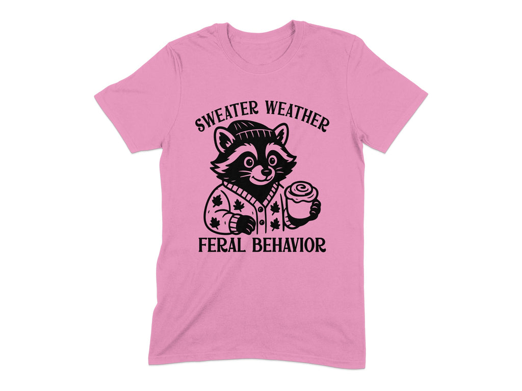 Sweater Weather Feral Behavior Graphic T Shirt product type