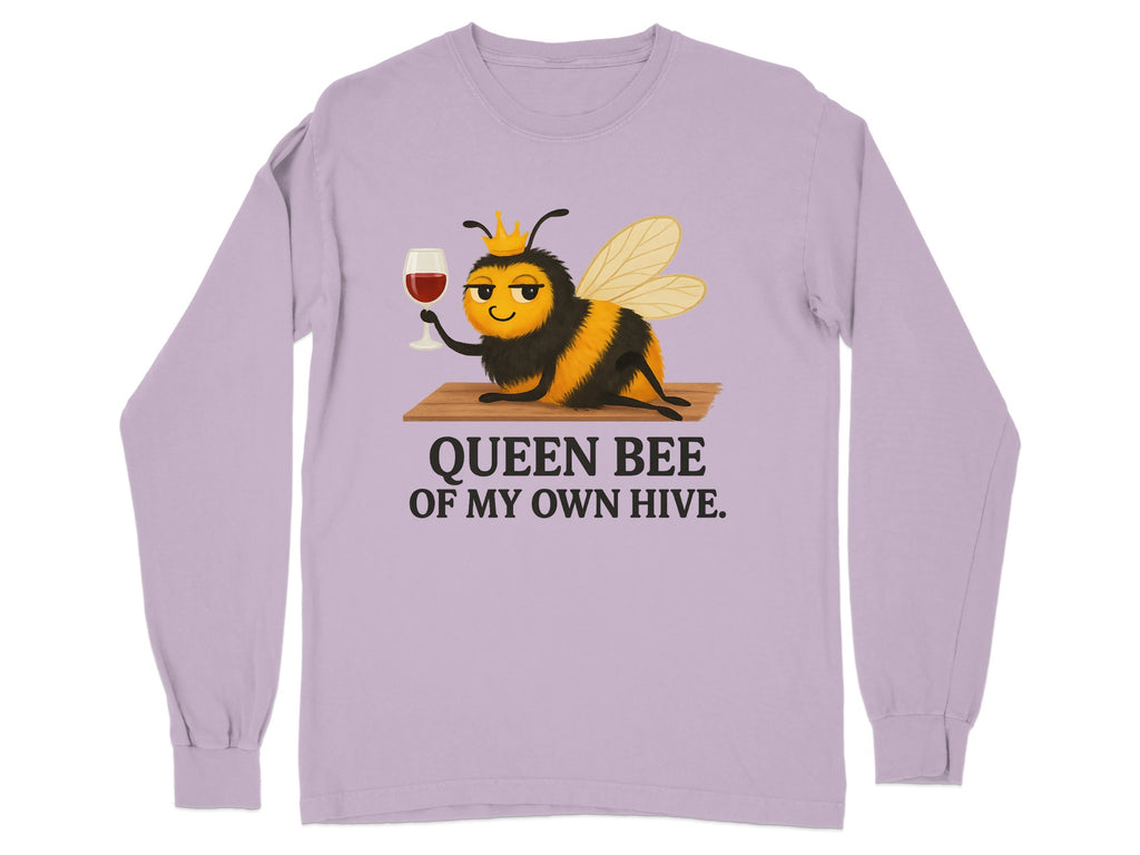Queen Bee of My Own Hive Graphic Long Sleeve product