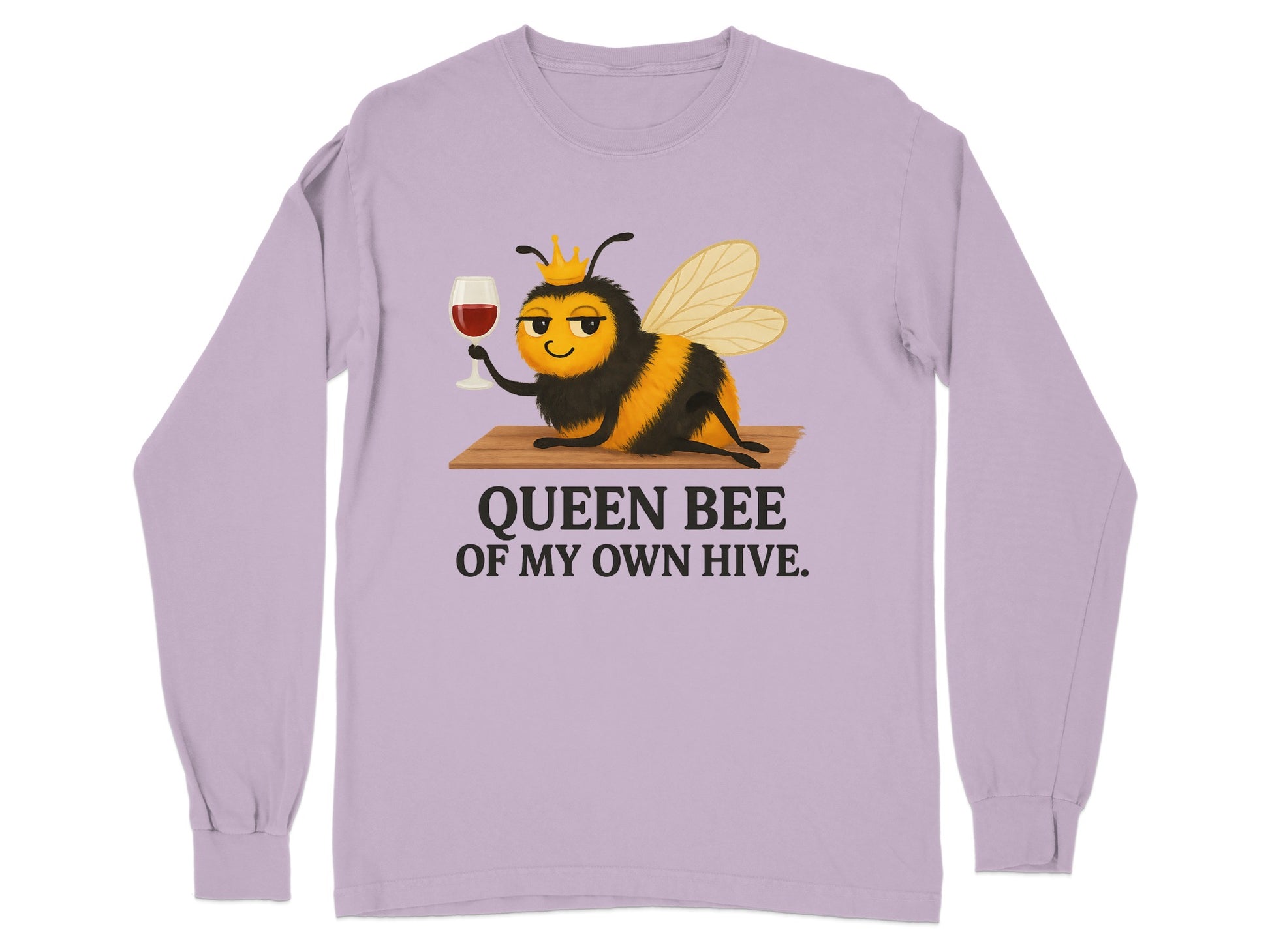 Queen Bee of My Own Hive Graphic Long Sleeve product