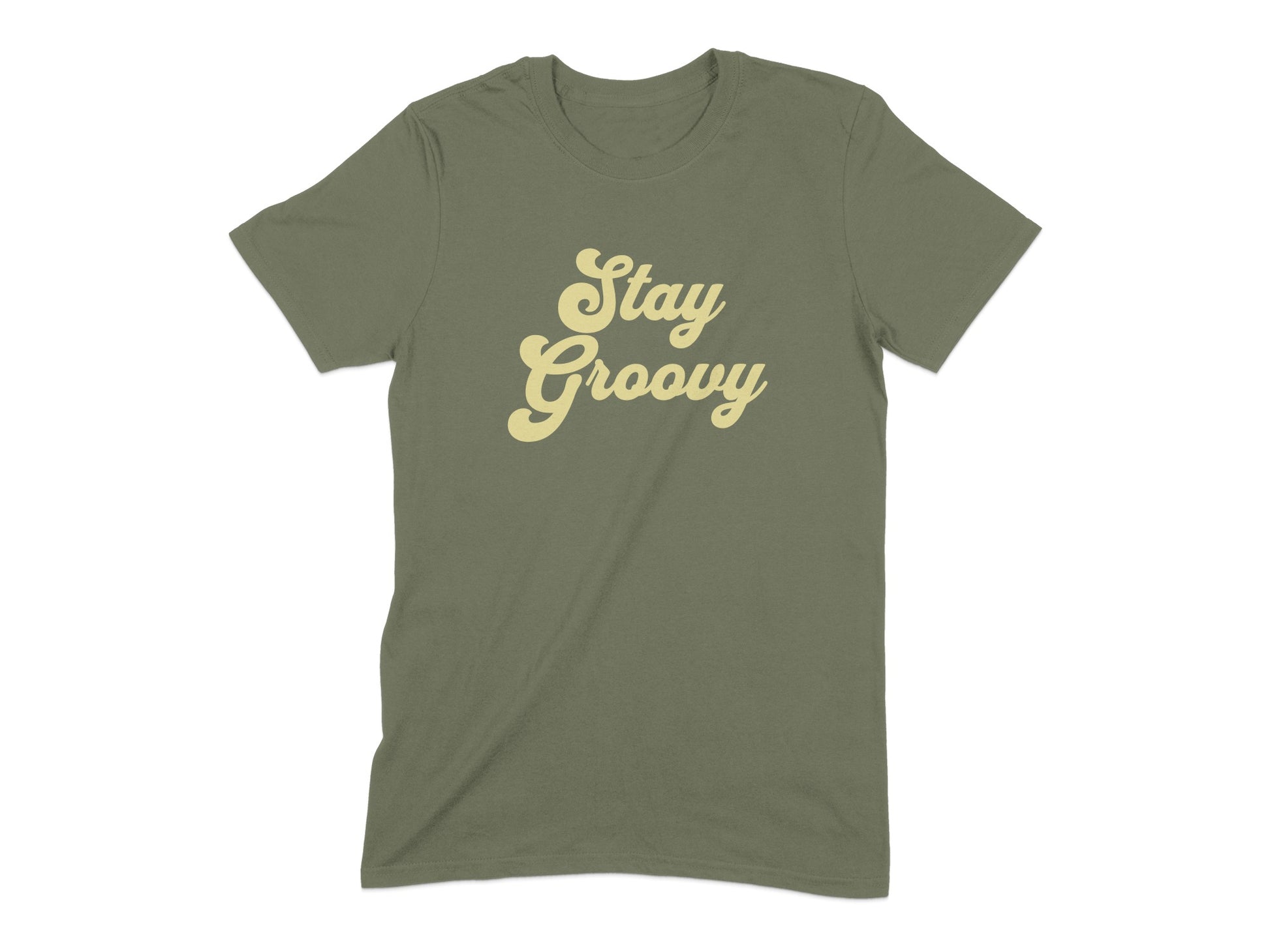 Stay Groovy Statement Design T-Shirt product type