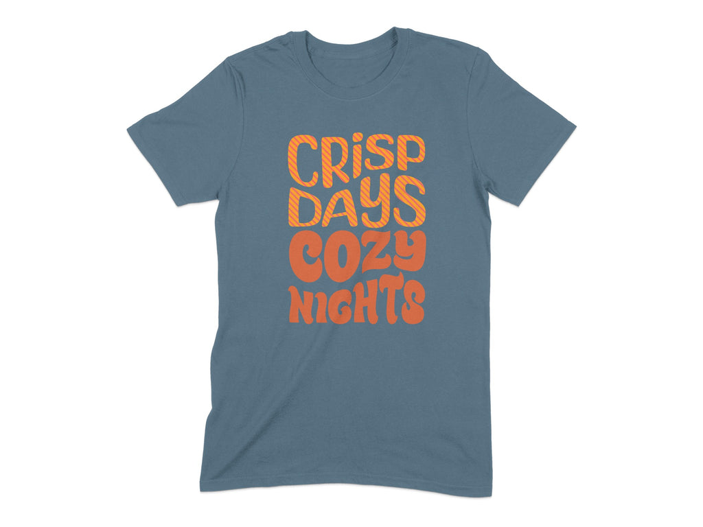 Crisp Days Cozy Nights Graphic T-shirt product type
