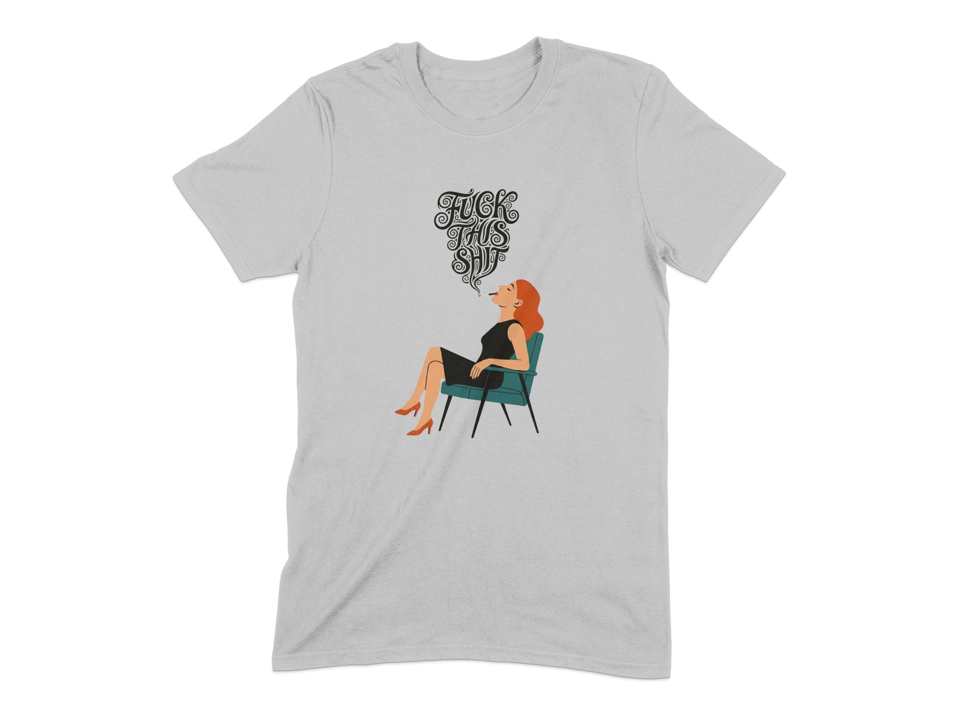 Expressive Statement Artwork on Casual Shirt product