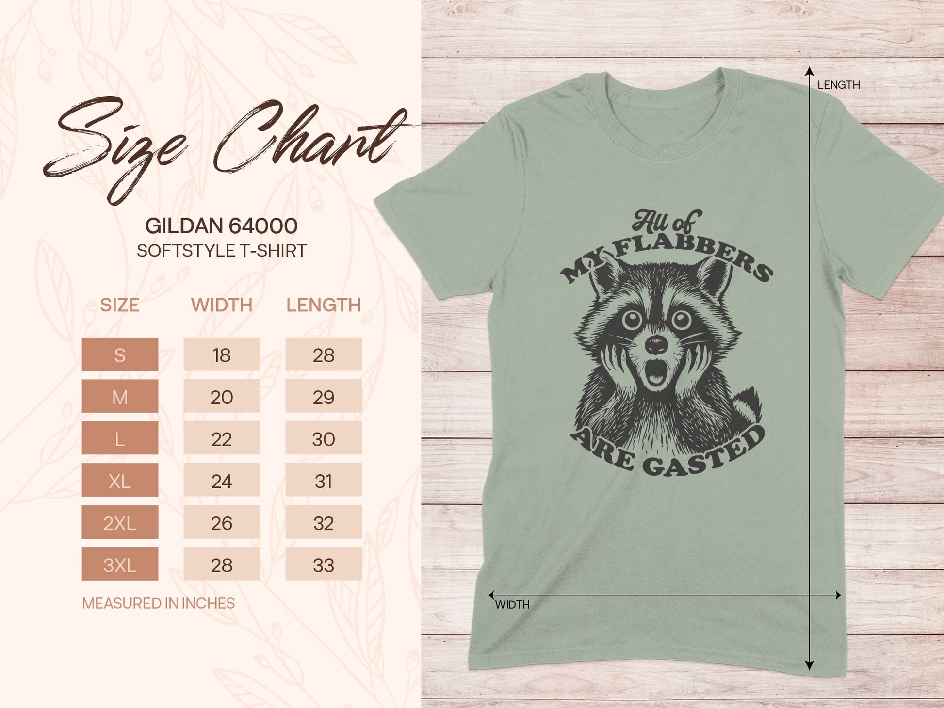 All My Flabbers Are Gasted T-Shirt product