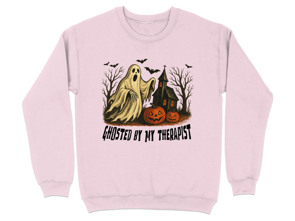 Ghosted by My Therapist Funny Halloween Sweatshirt product
