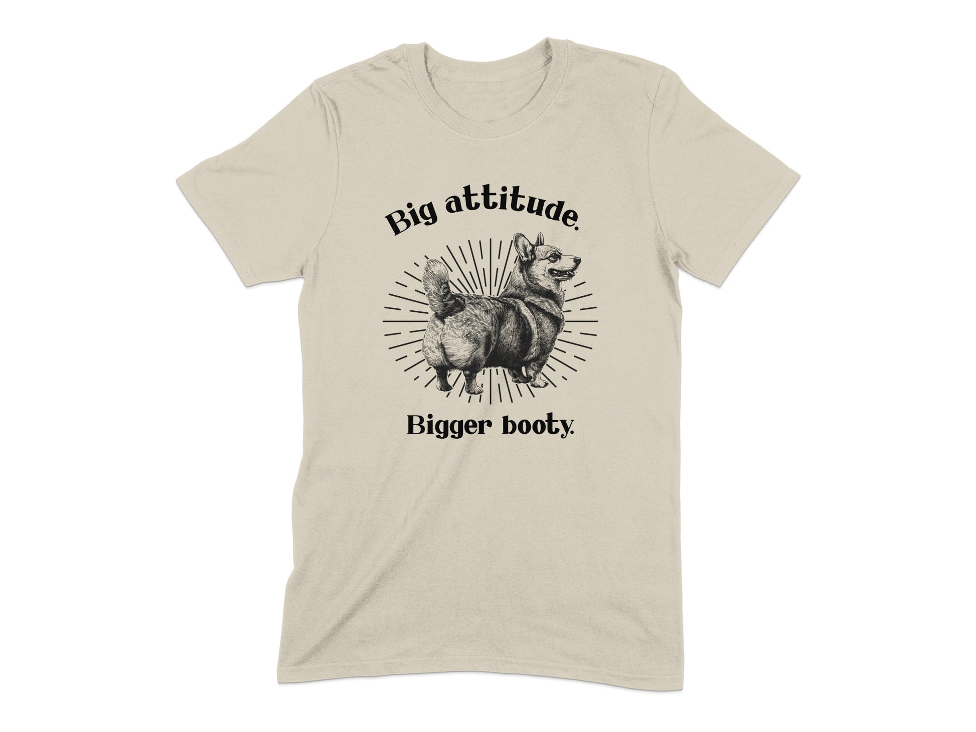 Big Attitude Bigger Booty Graphic Tee product