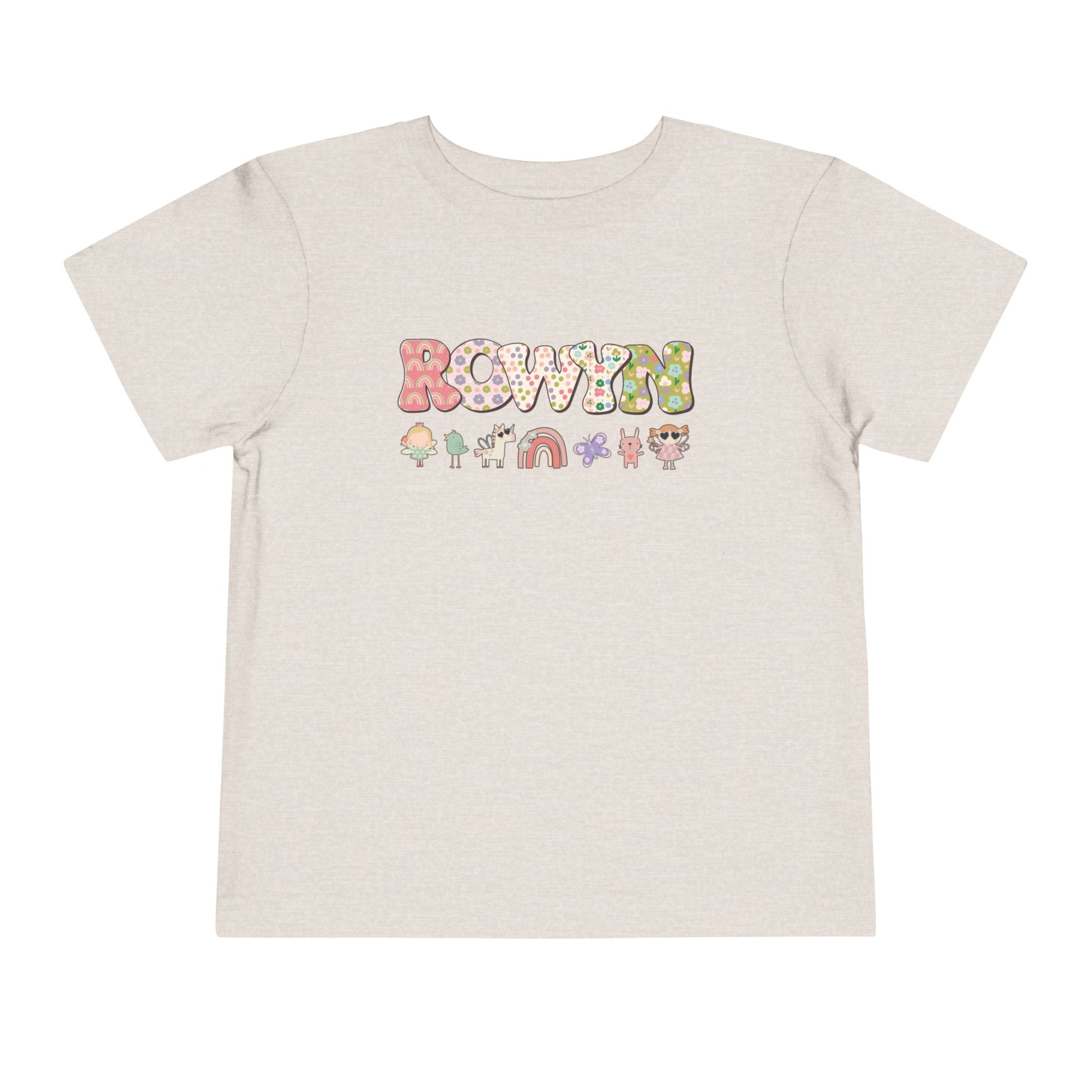 Personalized T-Shirt for Kids – Toddler Size 2T-5T - Custom Name