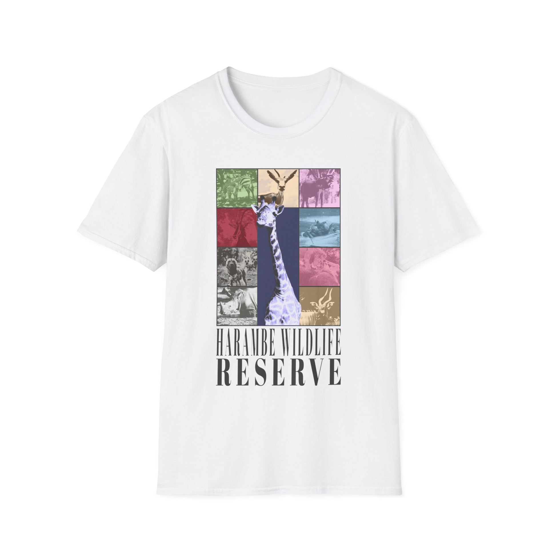 Animal Kingdom WDW Harambe Wildlife Reserve Swift Era Style Unisex Softstyle T-Shirt