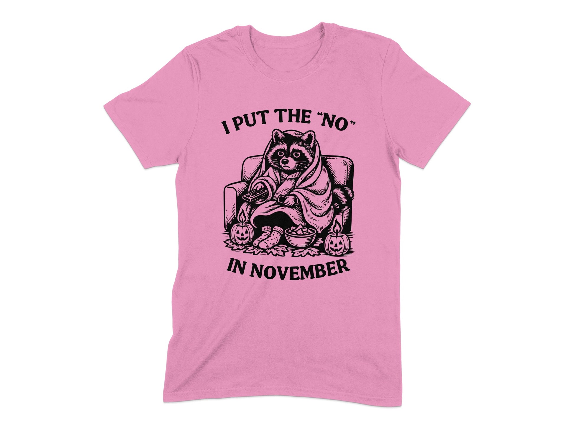 I Put The No In November Stylish Graphic Tee product type
