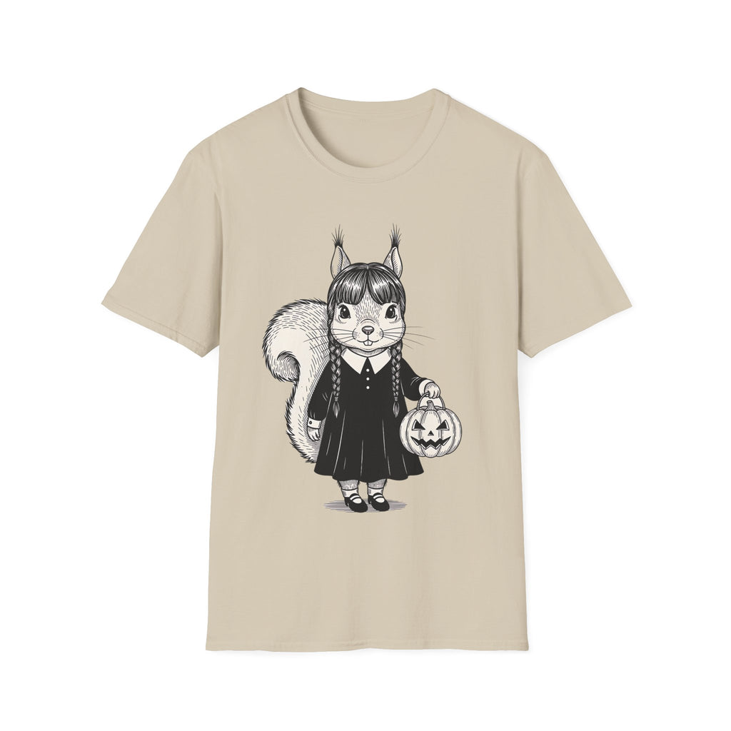 Funny Wednesday Squirrel Halloween Unisex T-Shirt