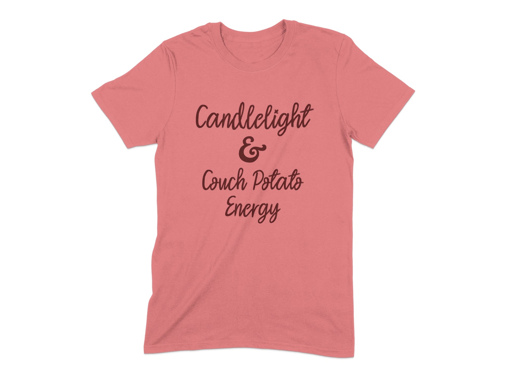 Candlelight and Couch Potato Energy T-shirt product type