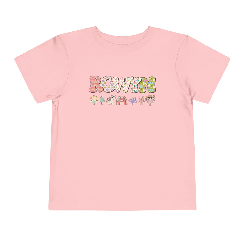 Personalized T-Shirt for Kids – Toddler Size 2T-5T - Custom Name