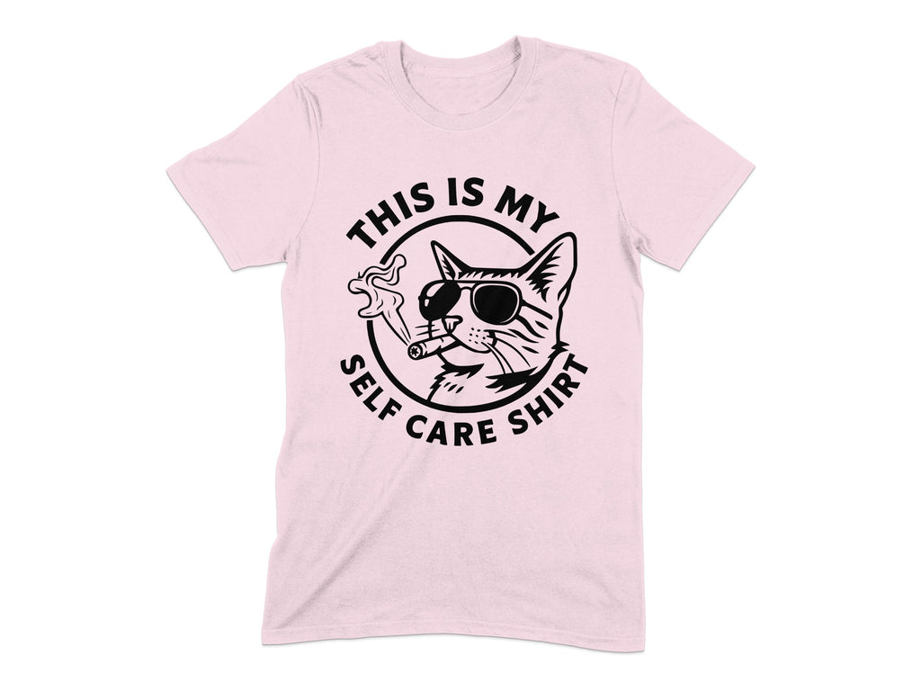 This Is My Self Care Shirt Unique Cat Design product type