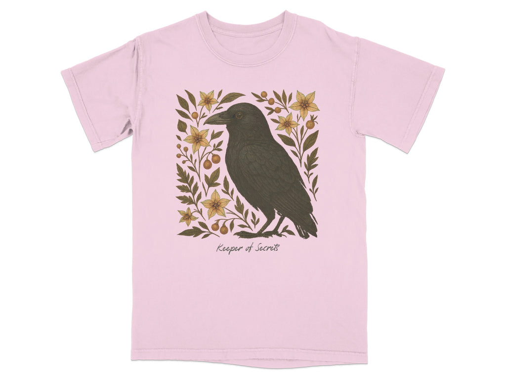 Keeper of Secrets Crow Graphic T-shirt product type