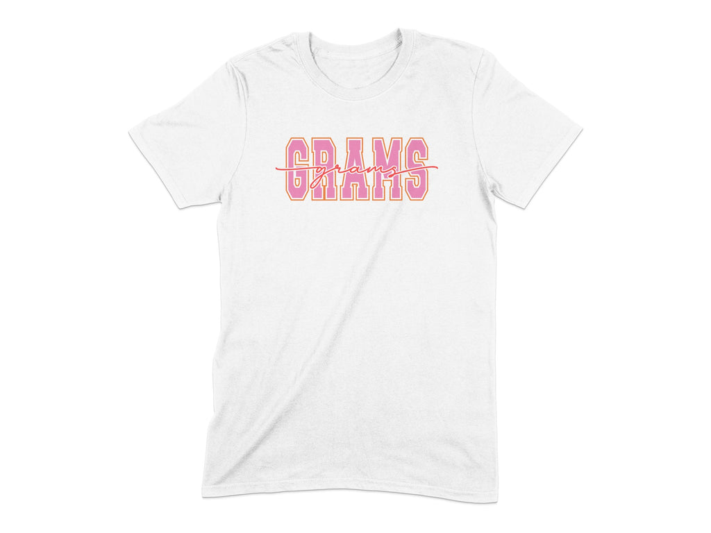 Grams Pink Graphic Statement T-Shirt product type