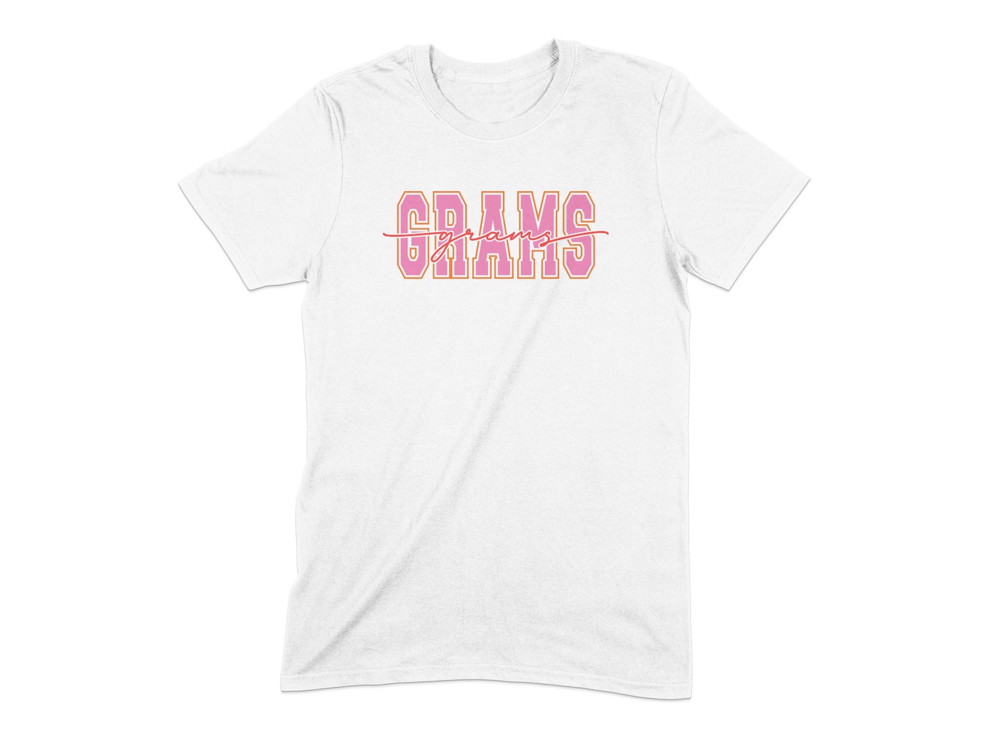 Grams Pink Graphic Statement T-Shirt product type