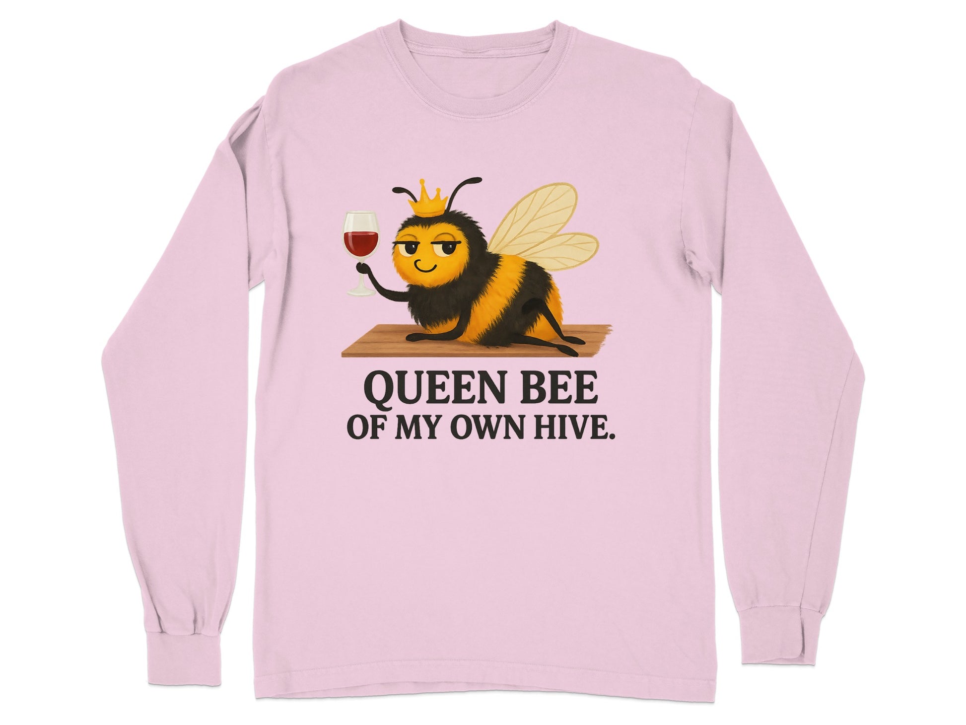 Queen Bee of My Own Hive Graphic Long Sleeve product