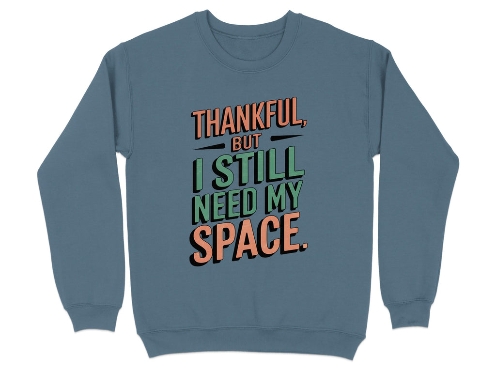 Thankful But I Still Need My Space Sweatshirt product