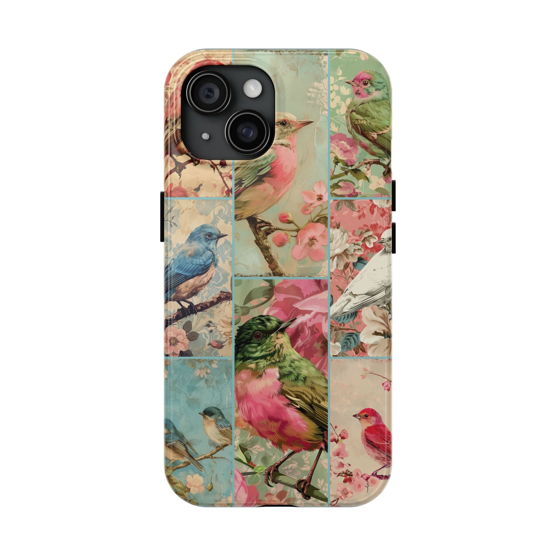 Vintage Birds & Florals Phone Case