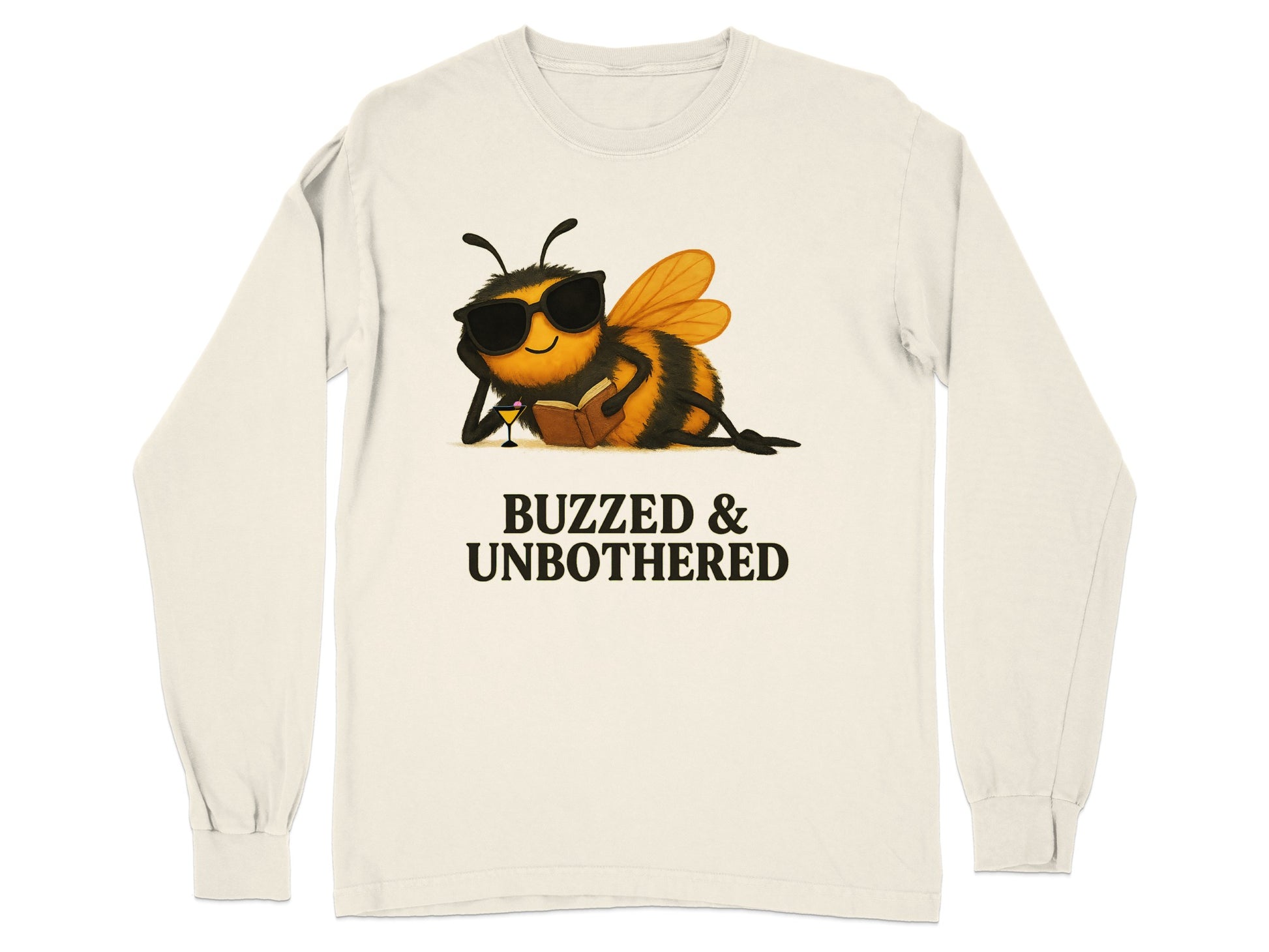 Buzzed and Unbothered Graphic Long Sleeve Shirt product