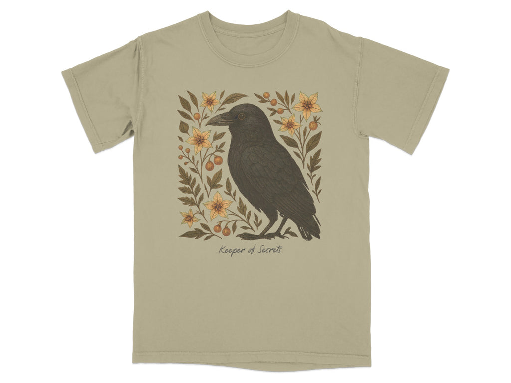 Keeper of Secrets Black Raven Graphic T-shirt product type