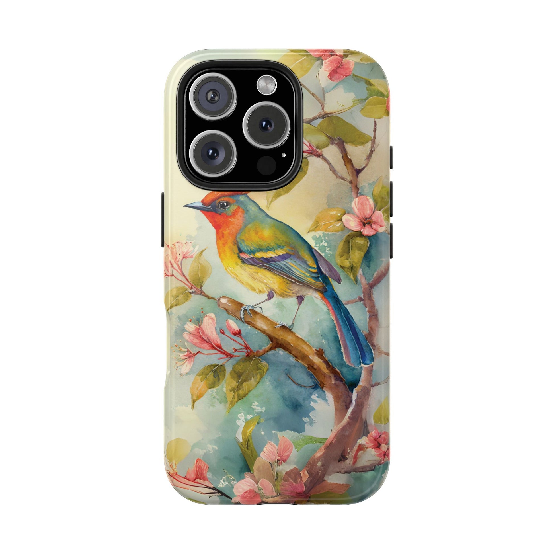 Colorful Songbird Tough Phone Case