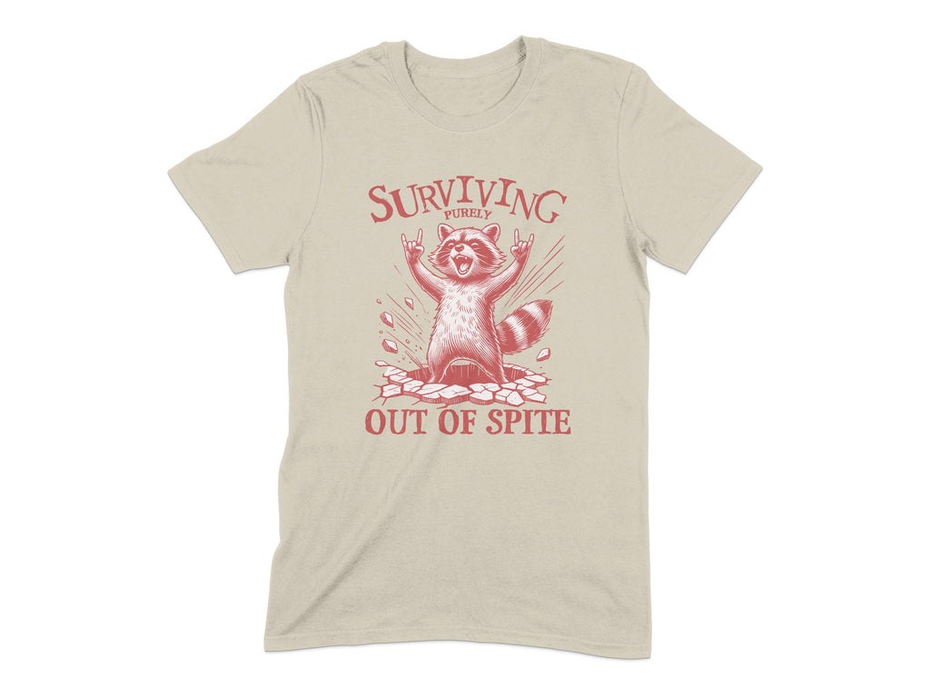Surviving Purely Out Of Spite Graphic T-Shirt product