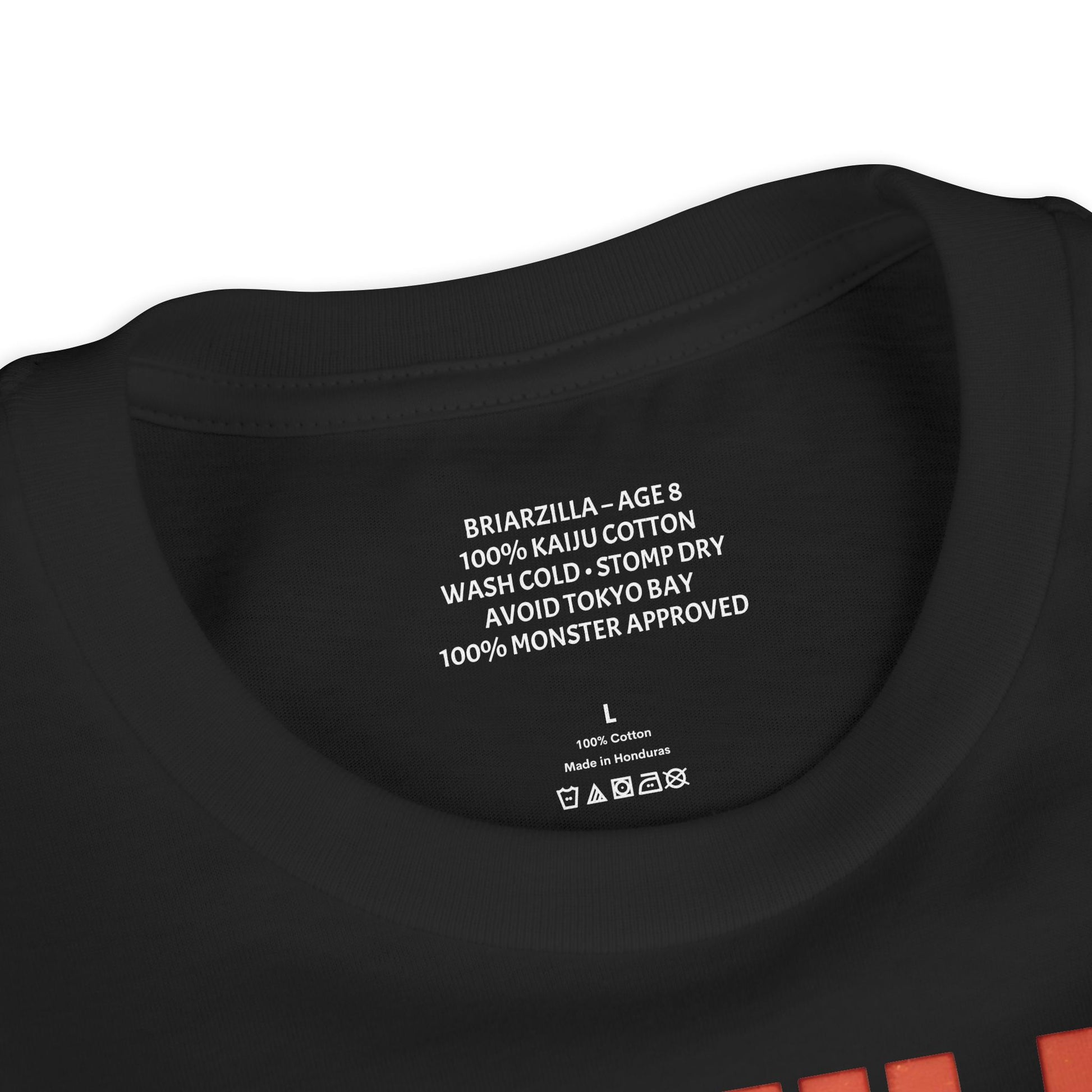 Custom Godzilla Youth Short Sleeve Tee